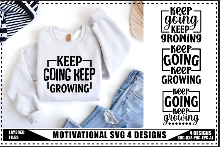 Motivation Svg 4 Designs, Self Love Motivation Svg