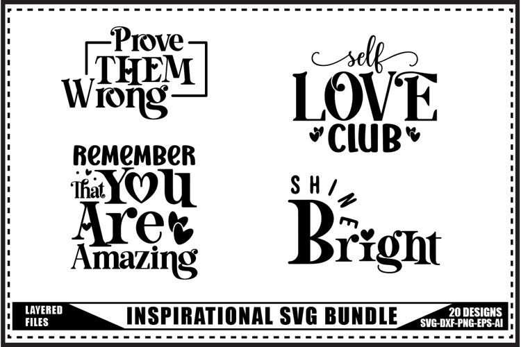 Inspirational Svg 4 Designs