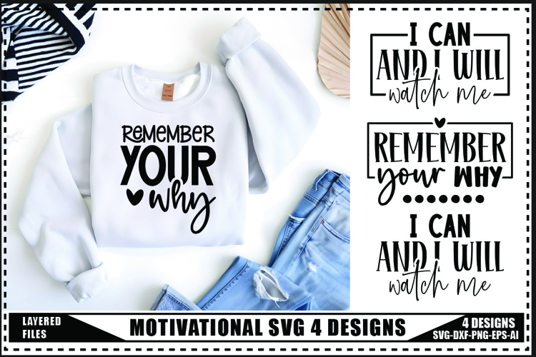 Motivation Svg 4 Designs, Self Love Motivation Svg