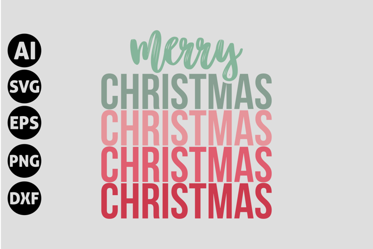 Merry Christmas Svg