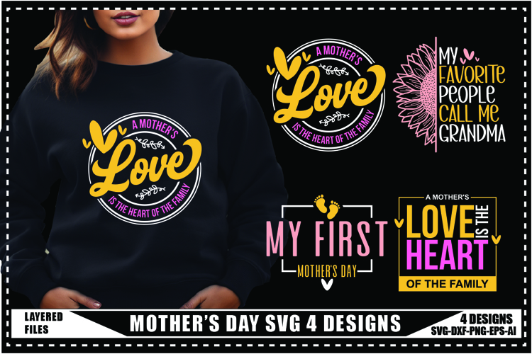 Mother's Day Sublimation Designs Image 3