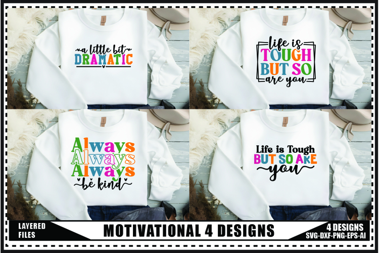 Motivation Svg 4 Designs