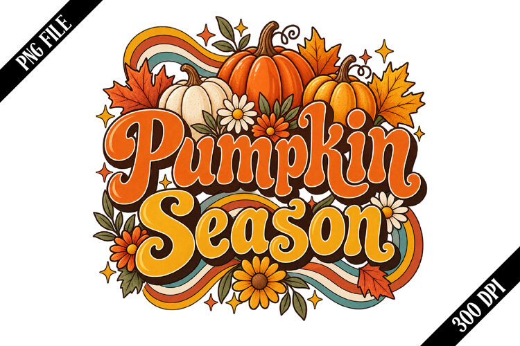 Pumpkin Season PNG Designs example image 1