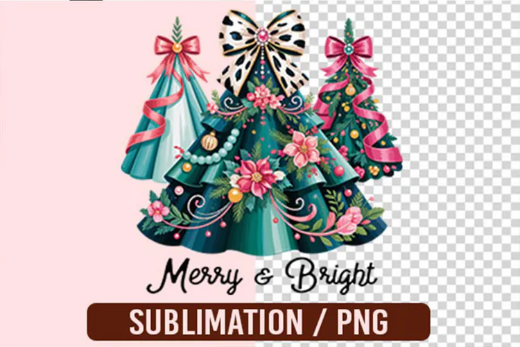 Merry and Bright Sublimation