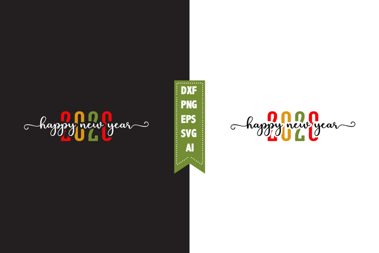 Happy New Year 2025 Svg, New Year Svg Designs