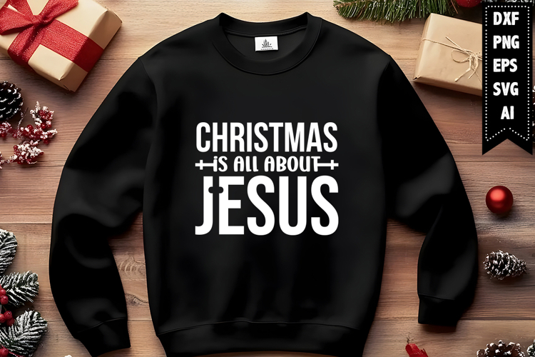 Jesus Christmas Svg Image 24