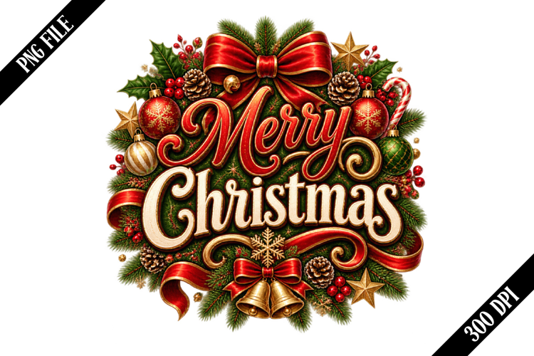 Merry Christmas PNG Designs