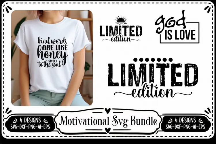 Motivation Quotes Svg 4 Designs