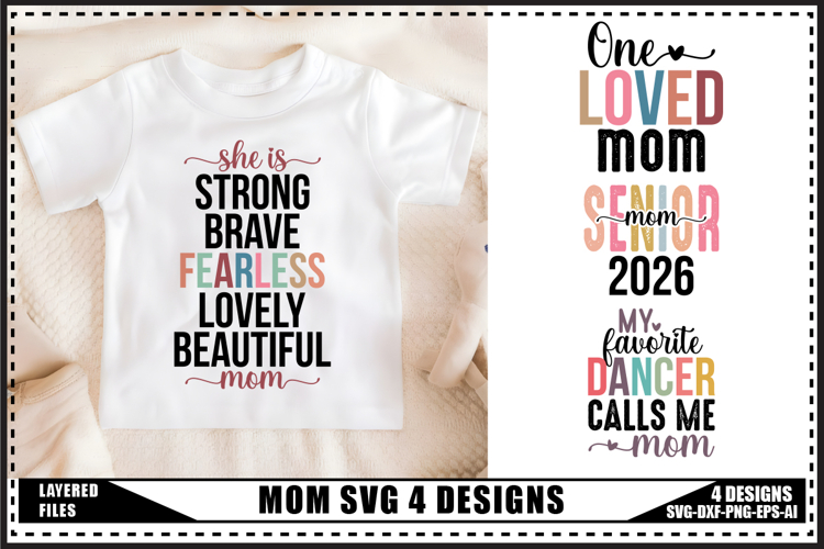 Mom Sublimation Designs