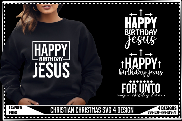Christian Christmas Svg Image 6