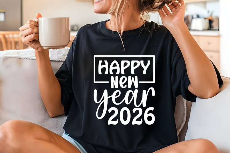 Happy New Year 2026 Svg, New Year Svg Designs