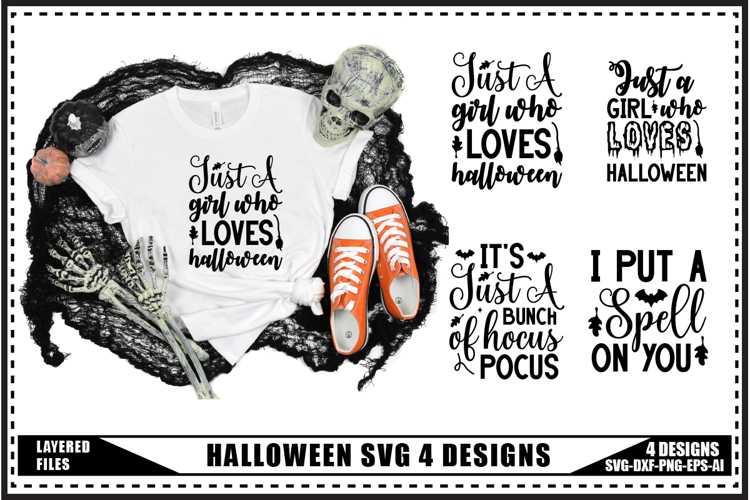 Halloween Svg 4 Designs, Funny Ghost Svg