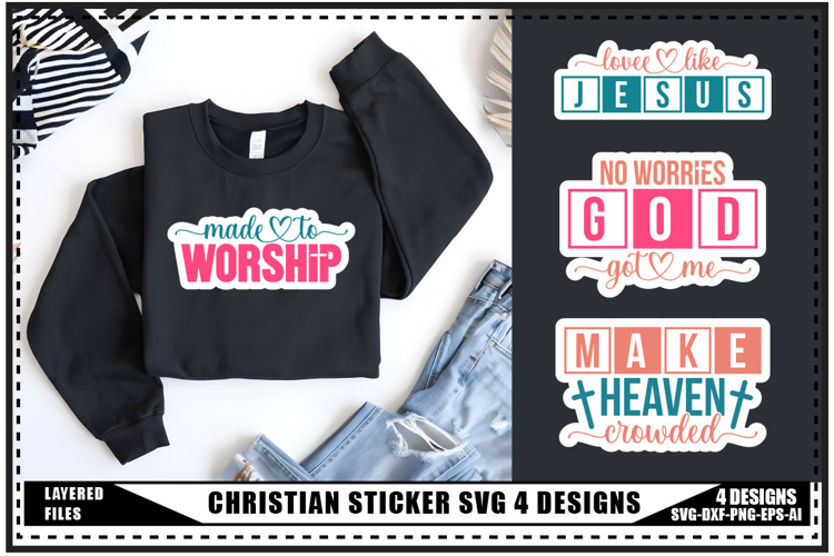 SVG Cricut Stickers  Image 5