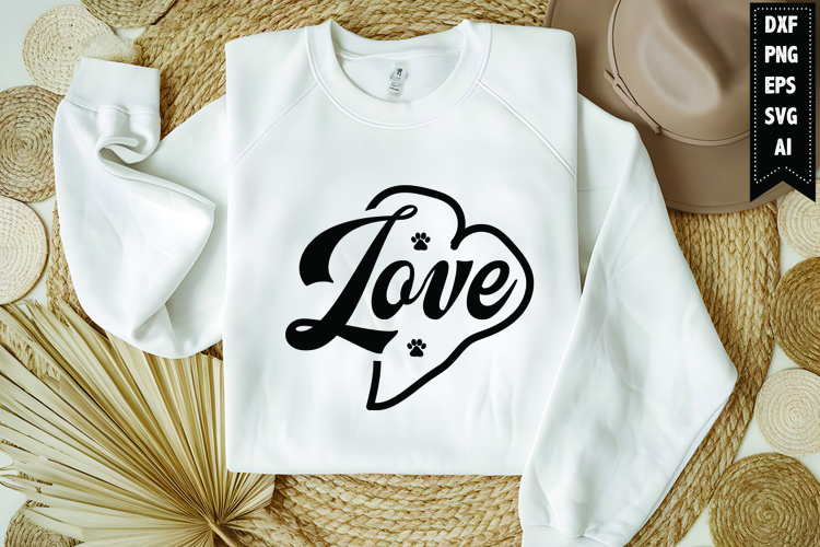 Love Svg, Dog Lover Svg