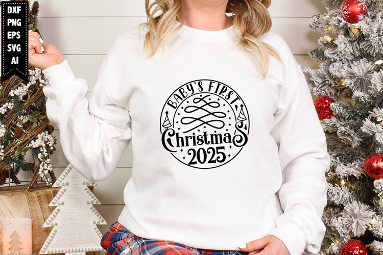 First Christmas Svg Image 6