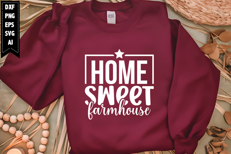 Home Sweet Farmhouse Svg, Vacation Svg Designs