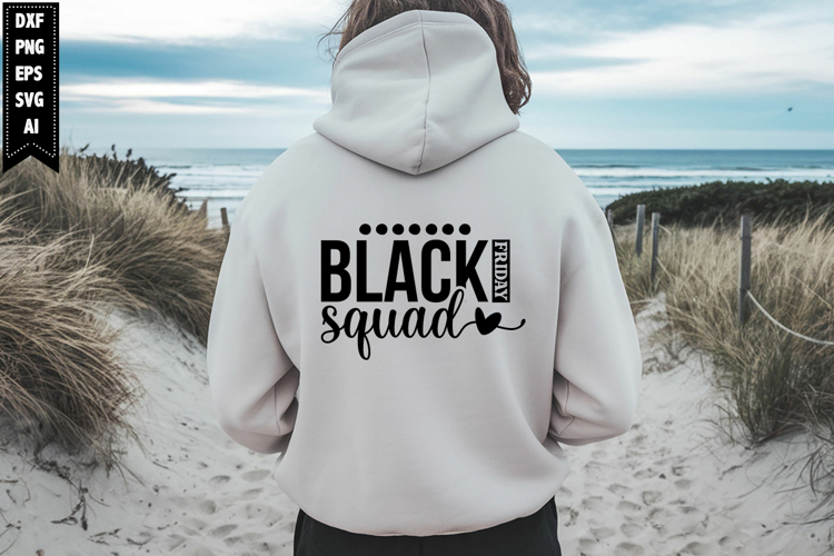 Black Friday Squad Svg, Black Friday Svg Designs