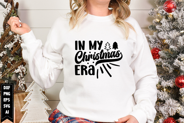 In My Christmas Era Svg, Christmas Svg, Xmas Svg