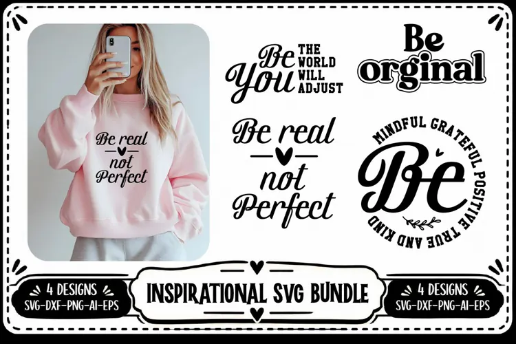 Inspirational Quotes Svg 4 Design