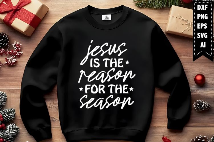 Jesus Is The Reason For The Season Svg Image 23