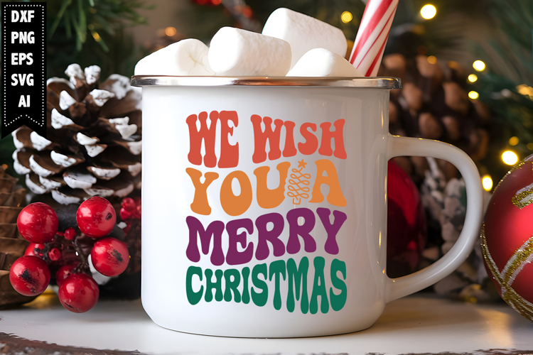 We wish you a merry Christmas Svg, Christmas Svg Design