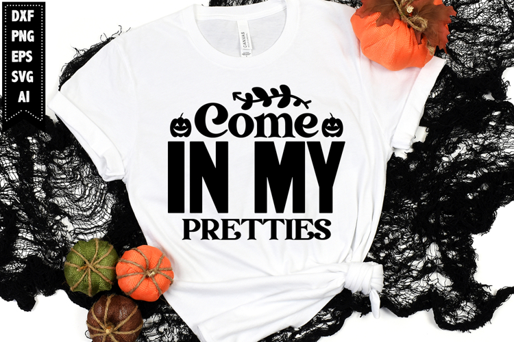 Come In My Pretties Svg, Halloween Ghost Svg Design