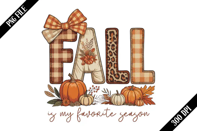 Fall Is My Favorite Season PNG Designs