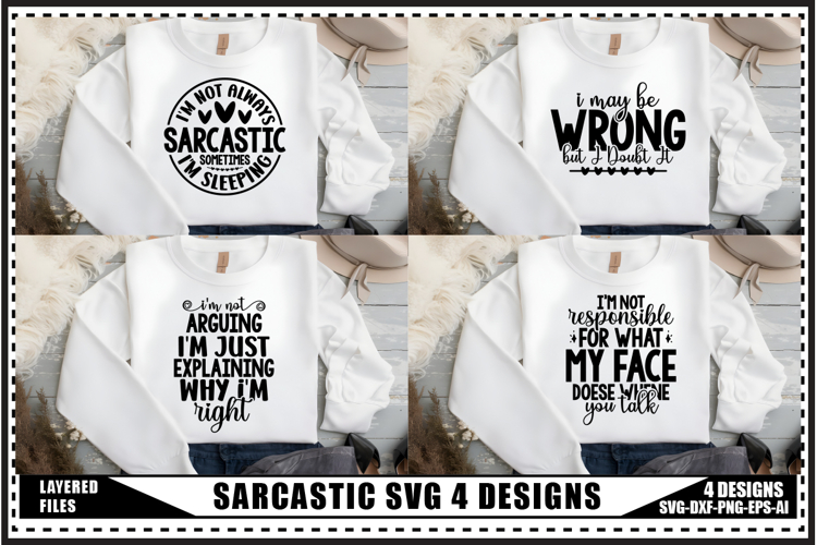 Sarcastic Quotes Svg Image 11