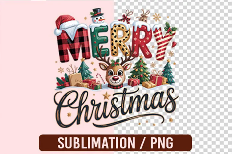 Coquette Merry Christmas PNG Designs