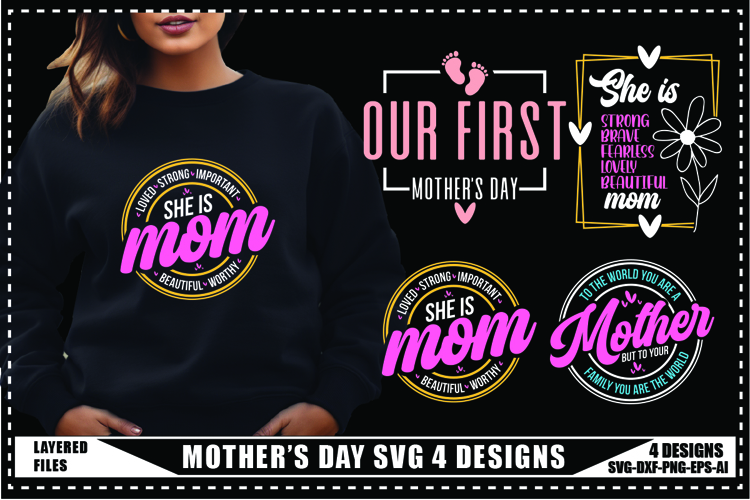 Mother's Day Sublimation Designs Image 4