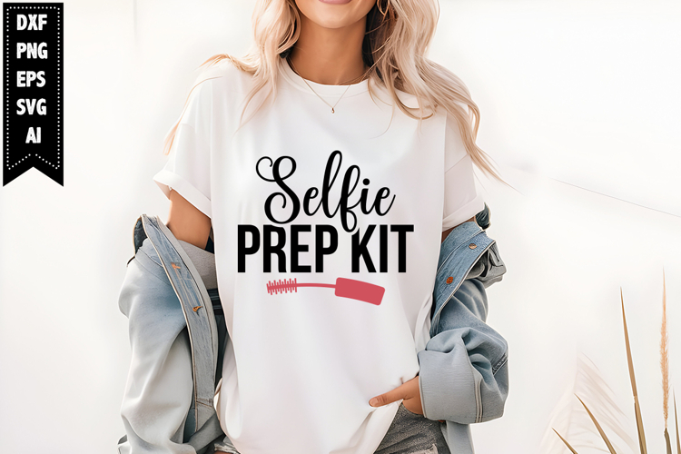 Selfie Prep Kit Svg, Funny Makeup Svg