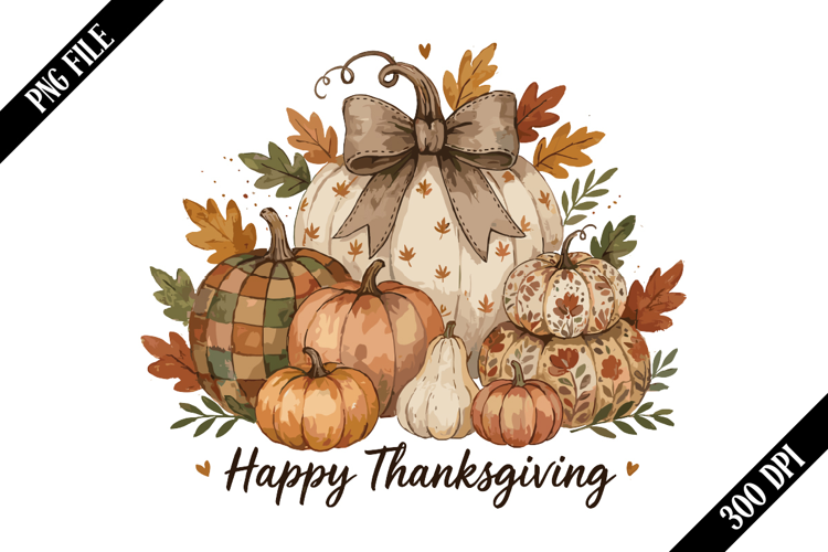 Preppy Thankful Coquette gift PNG Designs