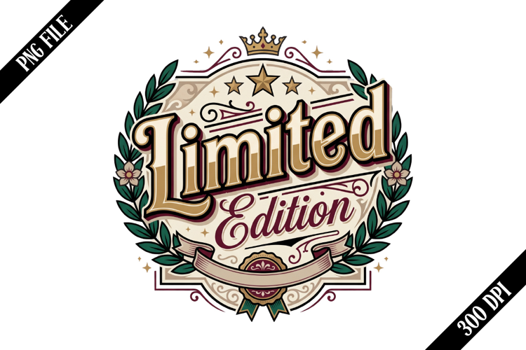 Limited Edition PNG Designs