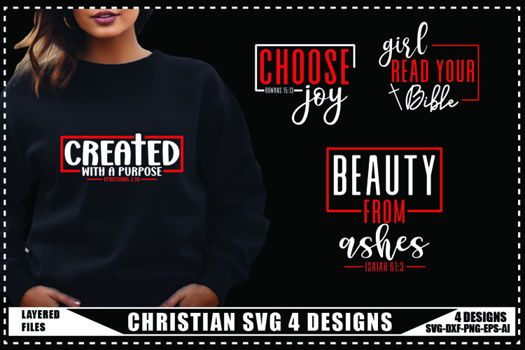 Christian SVG 4 Designs, Religious Svg, Jesus God Svg