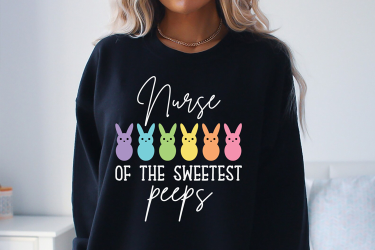 nurse of the sweetest peeps Svg Designs