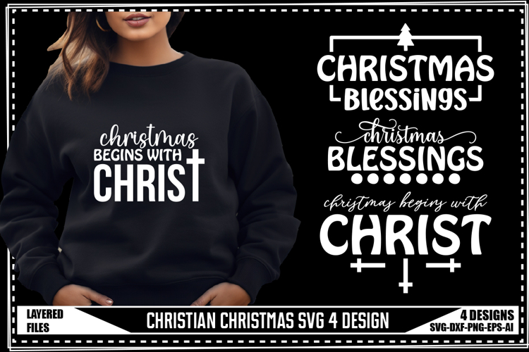 Christian Christmas Svg Image 12