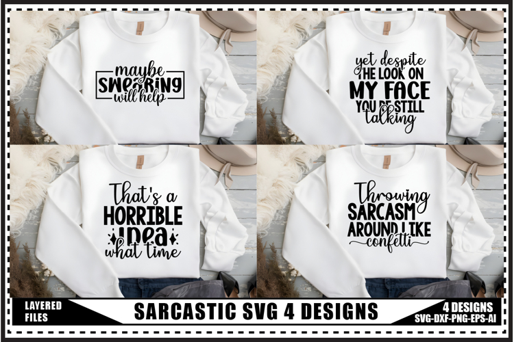 Sarcastic Quotes Svg Image 13