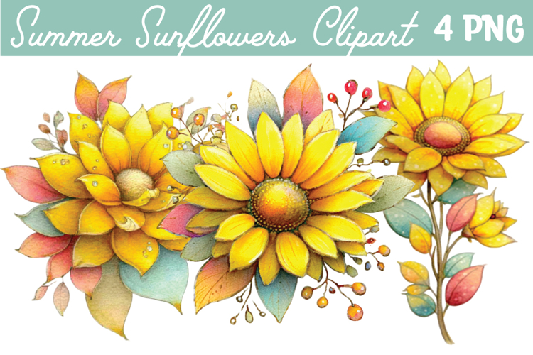 Sunflower PNG Image 5