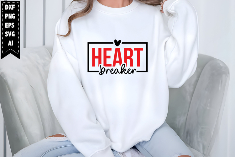 Heart Breaker Svg, Funny Valentines Day Svg Designs