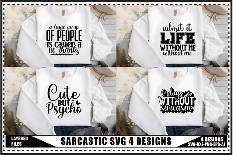 Sarcastic Quotes Svg Image 12