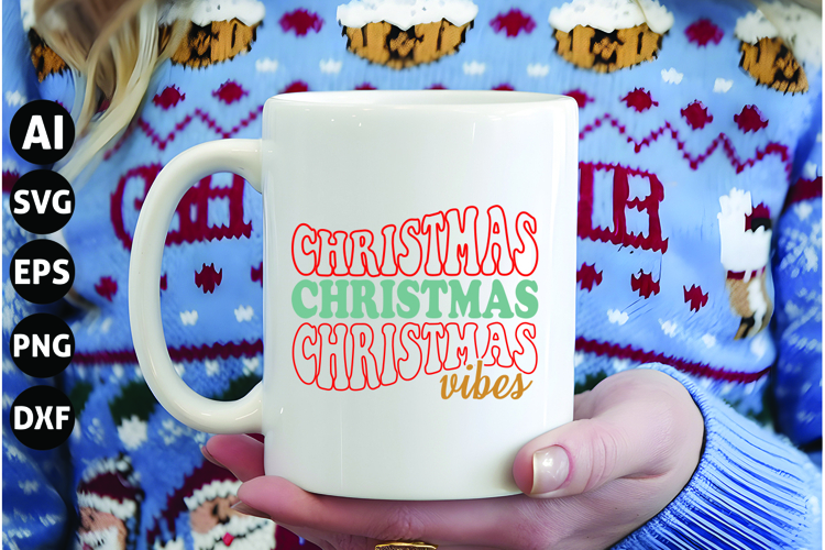 Christmas Vibes Svg, Funny Christmas Svg