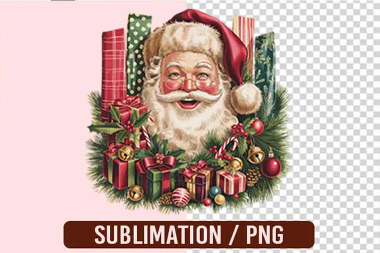 Christmas Pattern Stripes Sublimation