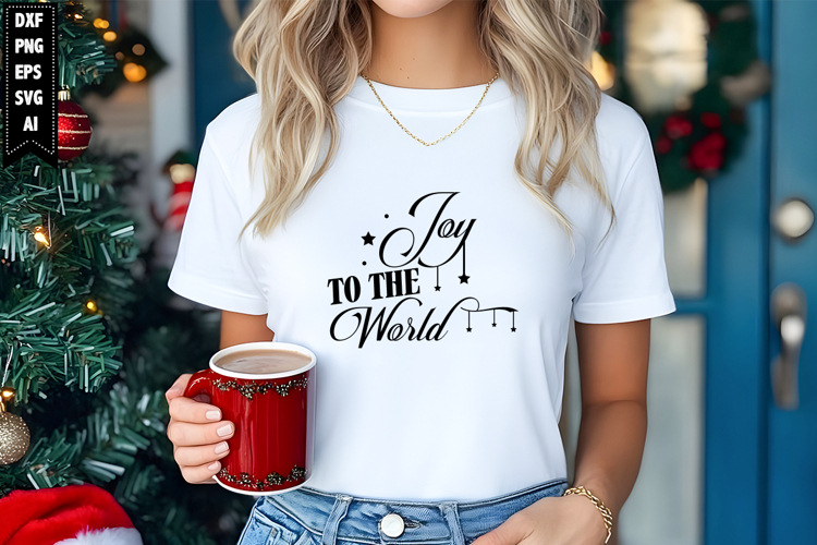 Joy to the world Svg, Christmas Svg, Xmas Svg