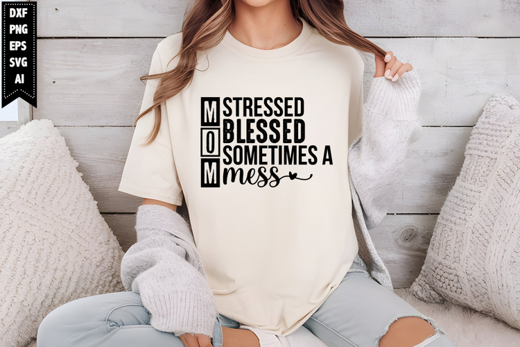 Mom Life Sublimation Image 5