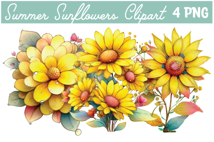 Sunflower PNG Image 4