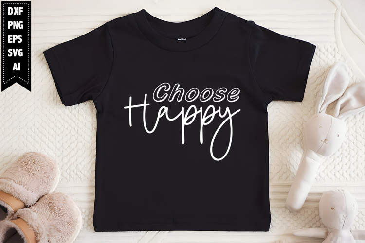 Choose Happy Svg Image 16