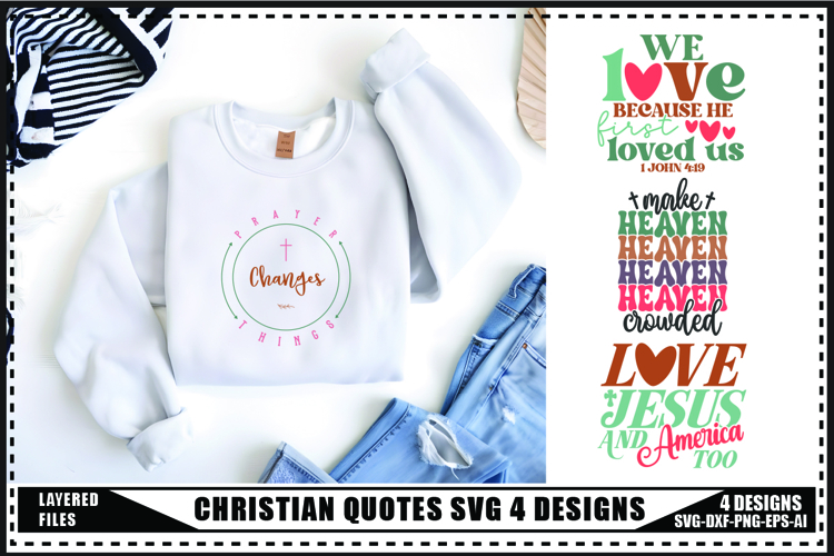 Christian Svg 4 Designs, Religious Svg, Jesus God Svg
