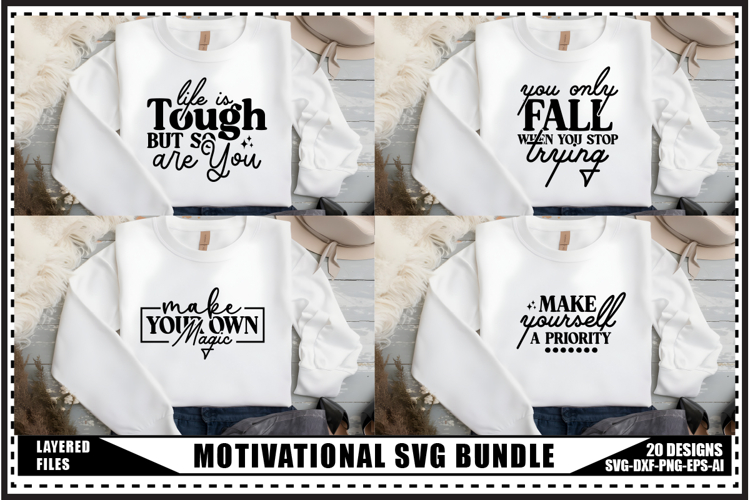 Motivation Svg 4 Designs