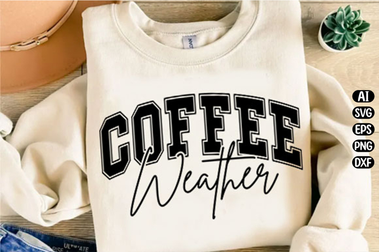Coffee Weather Svg Design