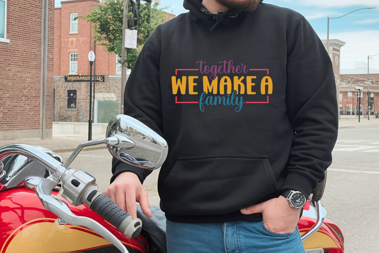 Together We Make a Family Svg, Family Svg Designs